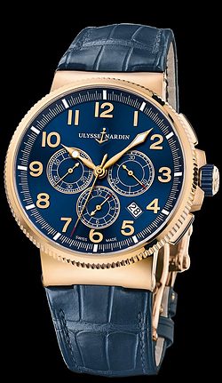 Replica Ulysse Nardin Marine Chronograph Manufacture 1506-150/63 replica Watch